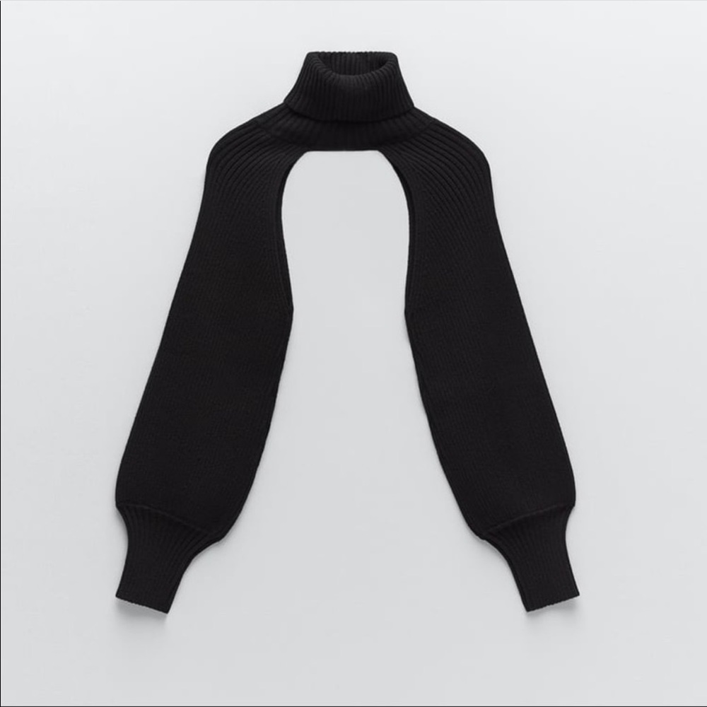 Zara knit arm warmer